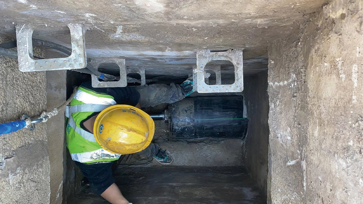 二七HDPE短管内衬法